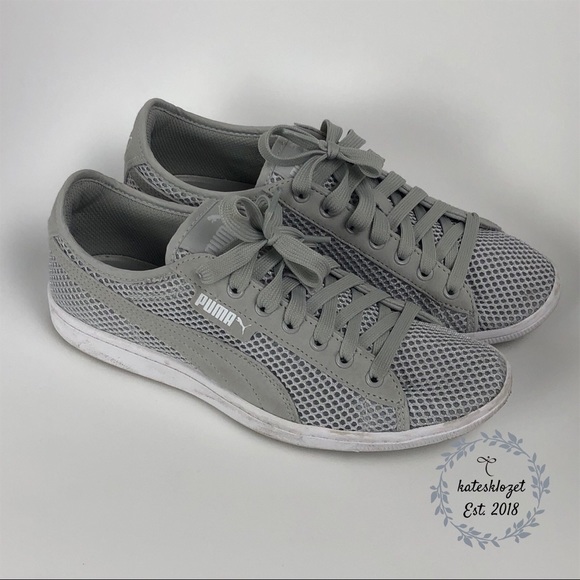 gray puma women's sneakers